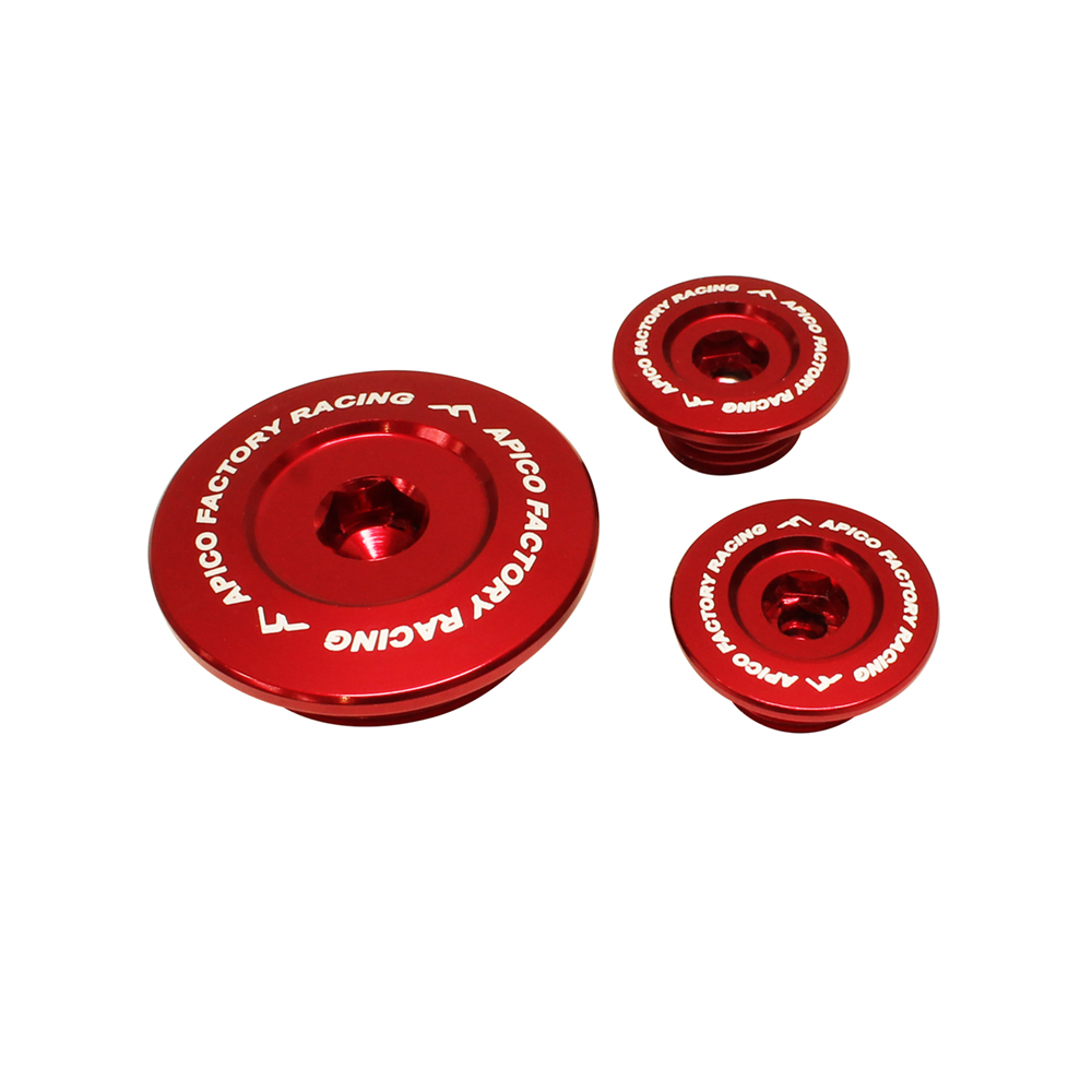 ENGINE PLUG HONDA CRF250R 04-09,  CRF250X 04-19 RED